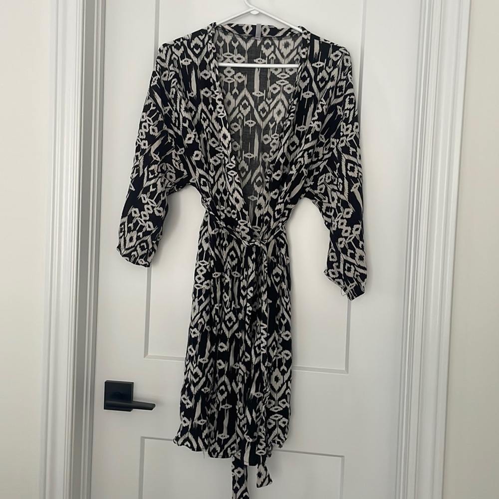 Pink blush robe